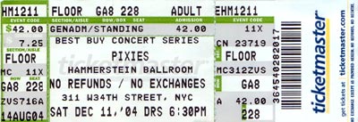 Pixies Tix